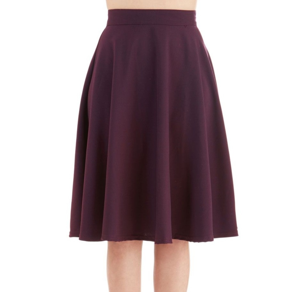 Bugle Joy Skirt Purple Modcloth L